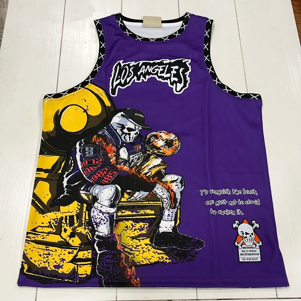 BRAND X - LOS ANGELES KOBE PURPLE JERSEY